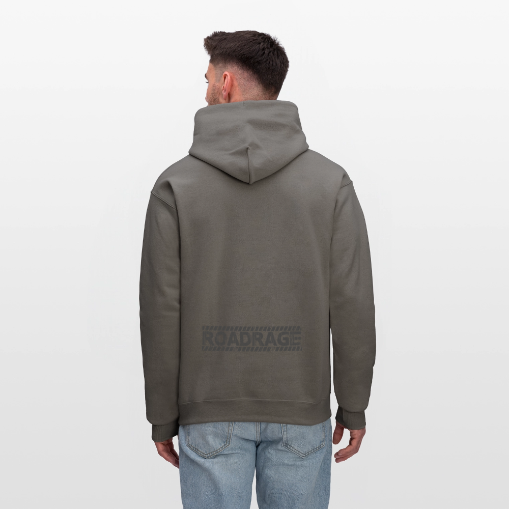 Born to Ride – Men’s Hoodie by RoadRage - asphalt gray
