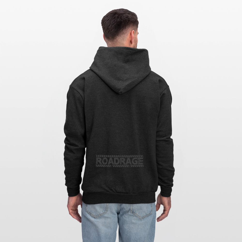 Born to Ride – Men’s Hoodie by RoadRage - charcoal grey