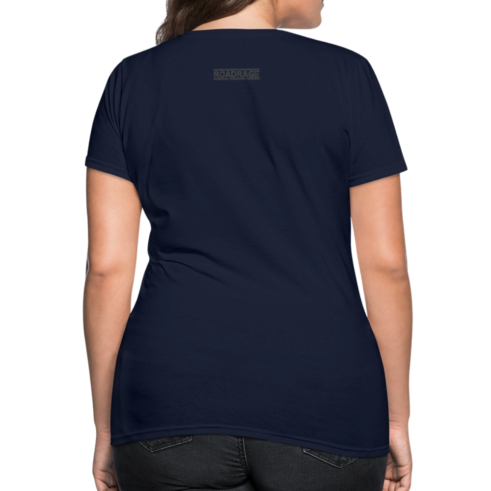 Because It’s Inappropriate to Use My Vibrator in Public – Women’s T-Shirt - navy