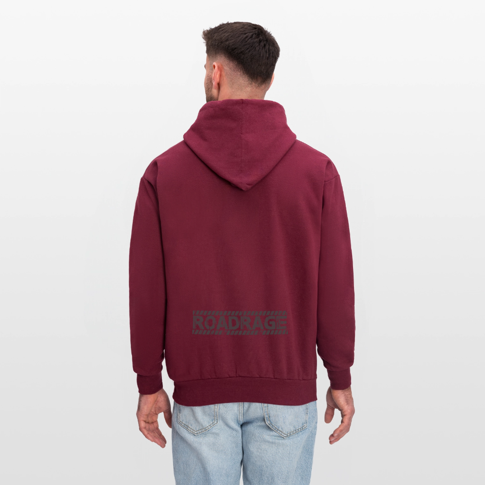 Born to Ride – Men’s Hoodie by RoadRage - burgundy