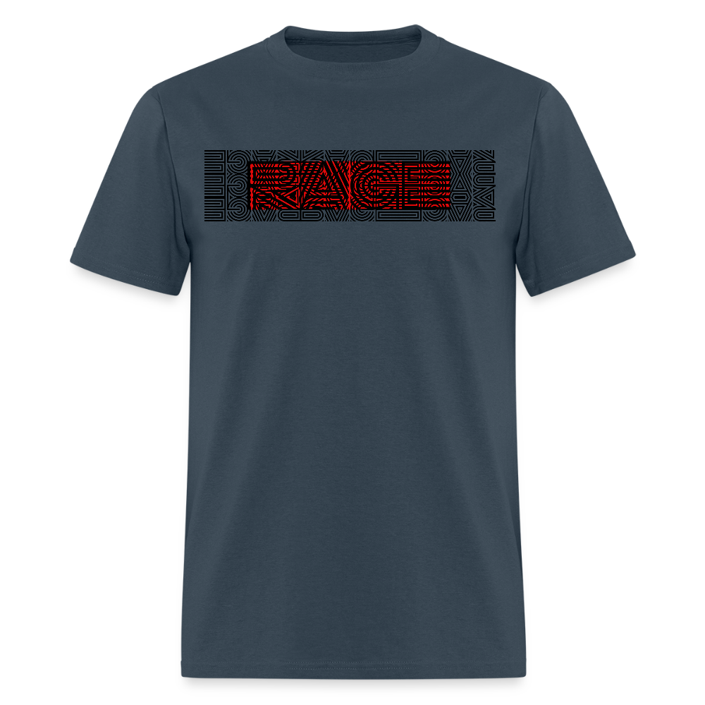 DR. RAGE Vortex Men's T-Shirt - blue dusk