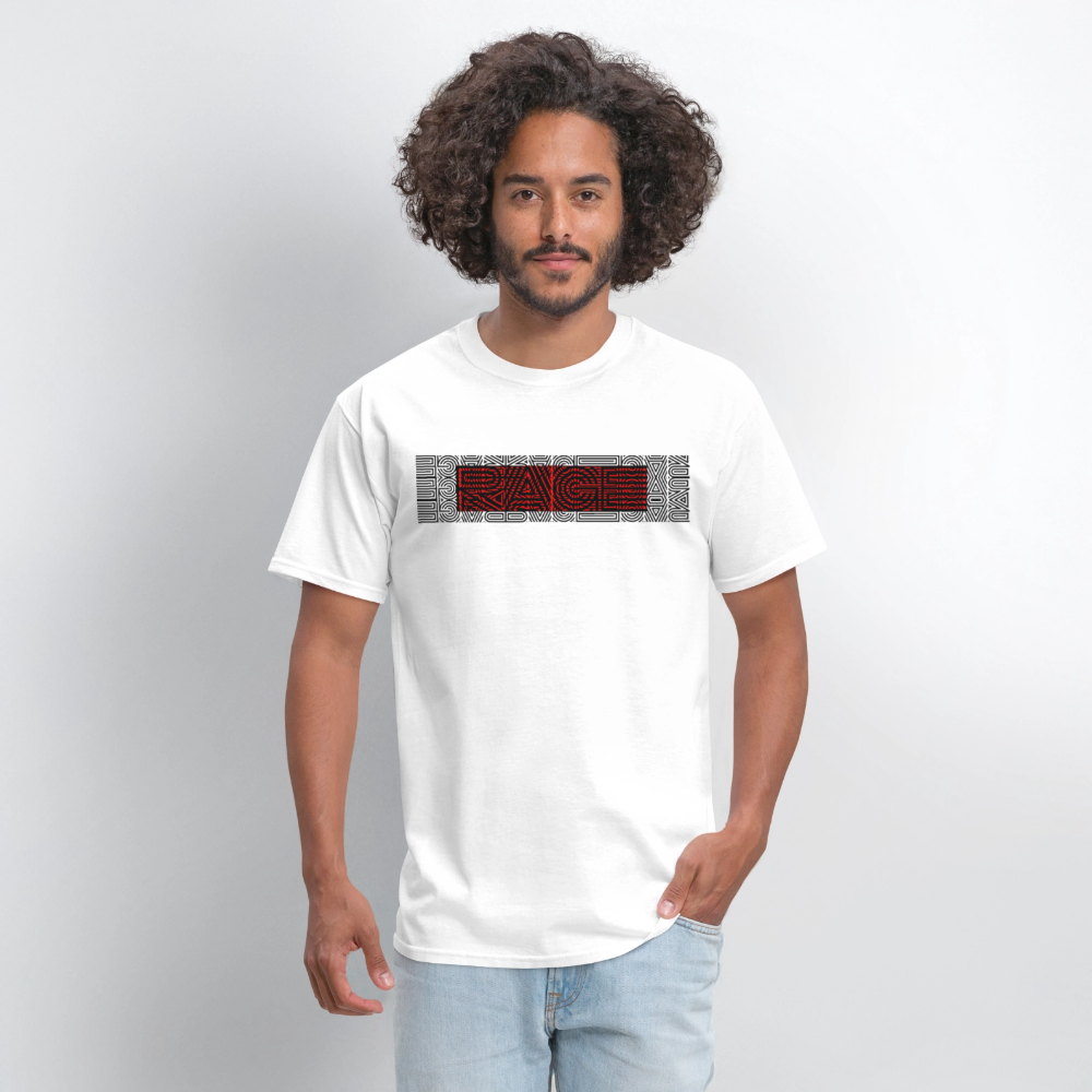 DR. RAGE Vortex Men's T-Shirt - white
