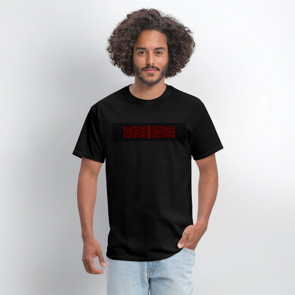 DR. RAGE Vortex Men's T-Shirt - black