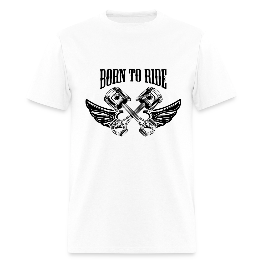 Born to Ride – Men’s T-Shirt by RoadRage - white