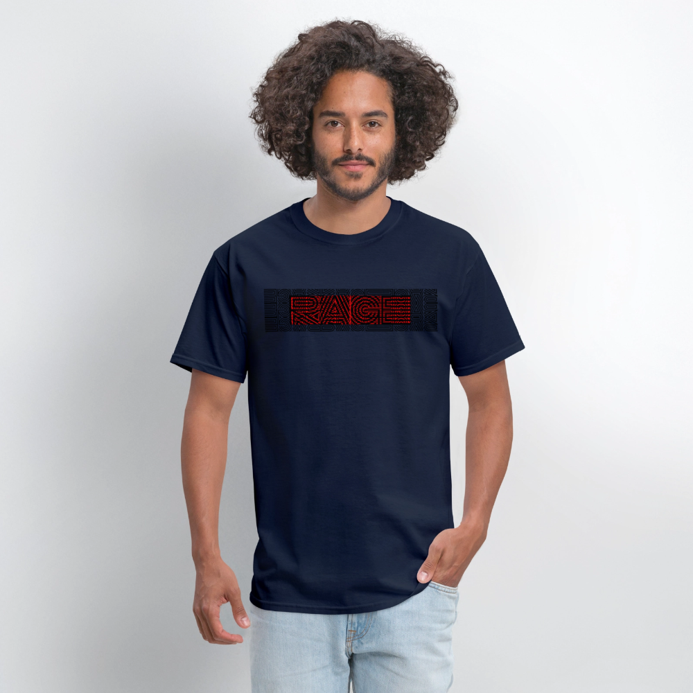 DR. RAGE Vortex Men's T-Shirt - navy
