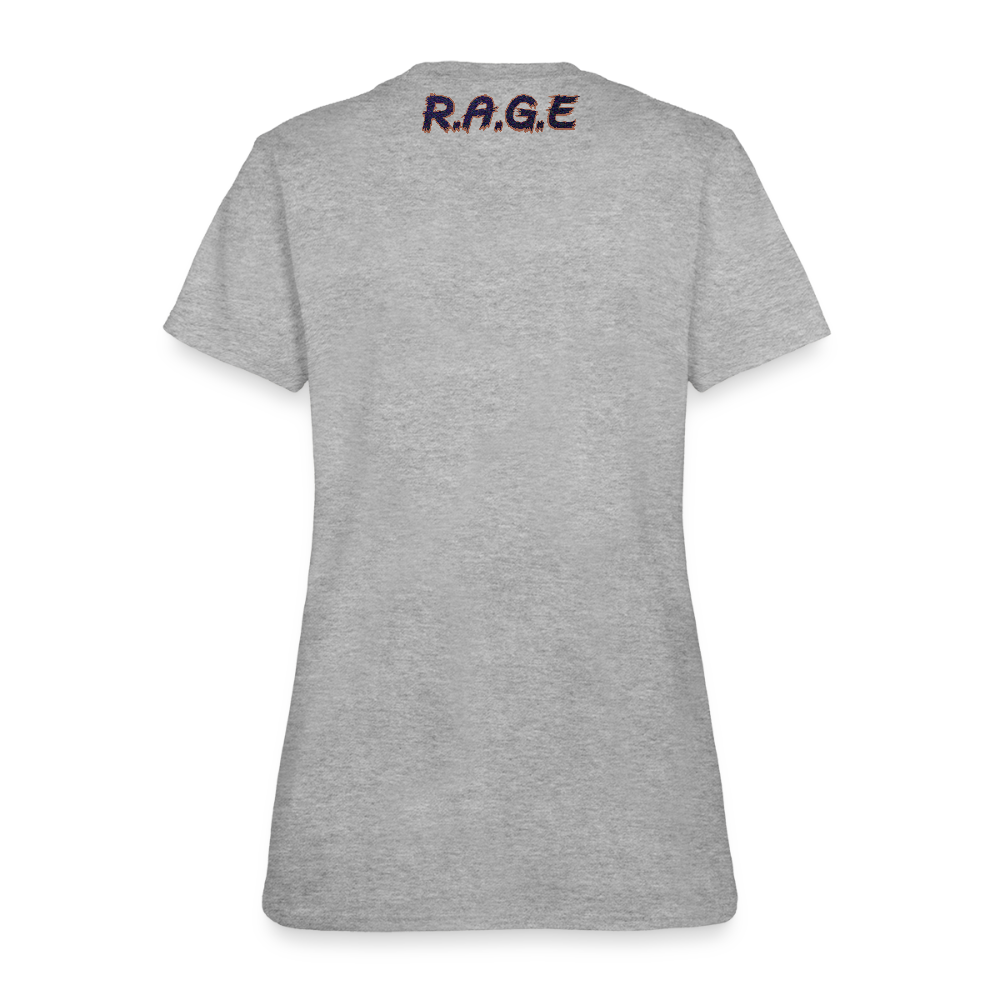 Women’s “Put Something Exciting Between Your Legs” T-Shirt - heather gray