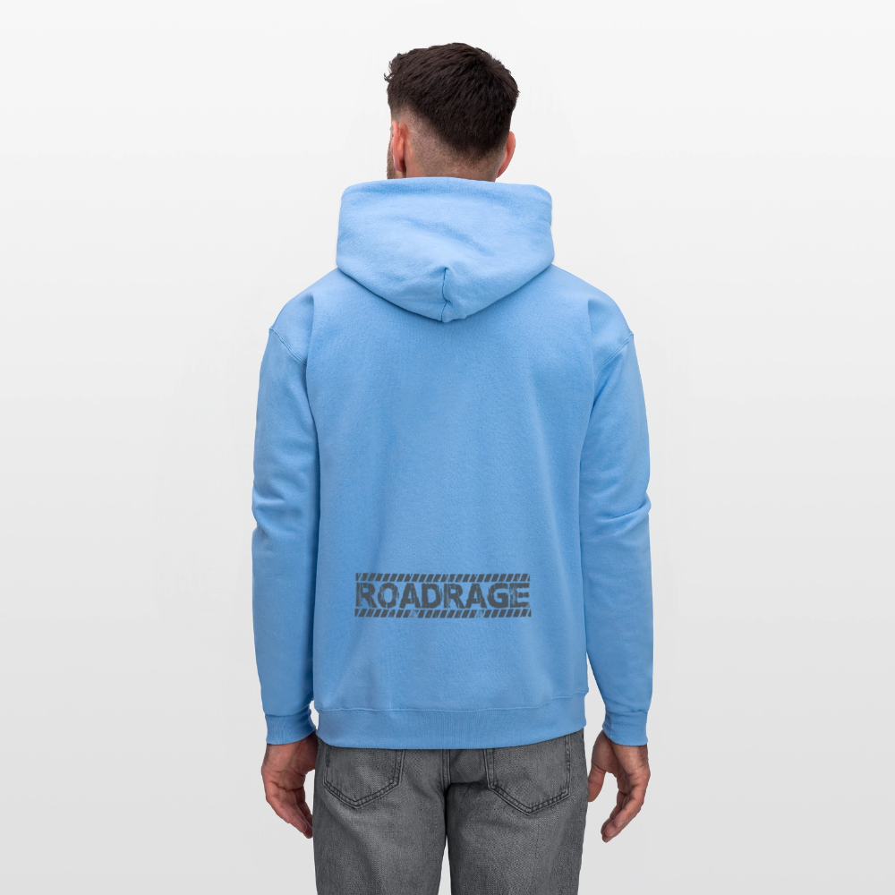 Born to Ride – Men’s Hoodie by RoadRage - carolina blue