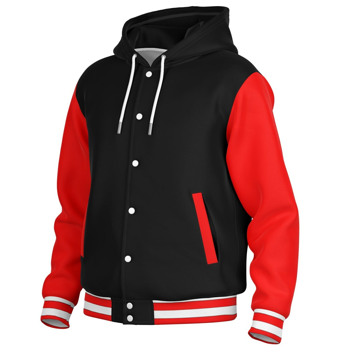 Roadrage Hooded Baseball Jacket