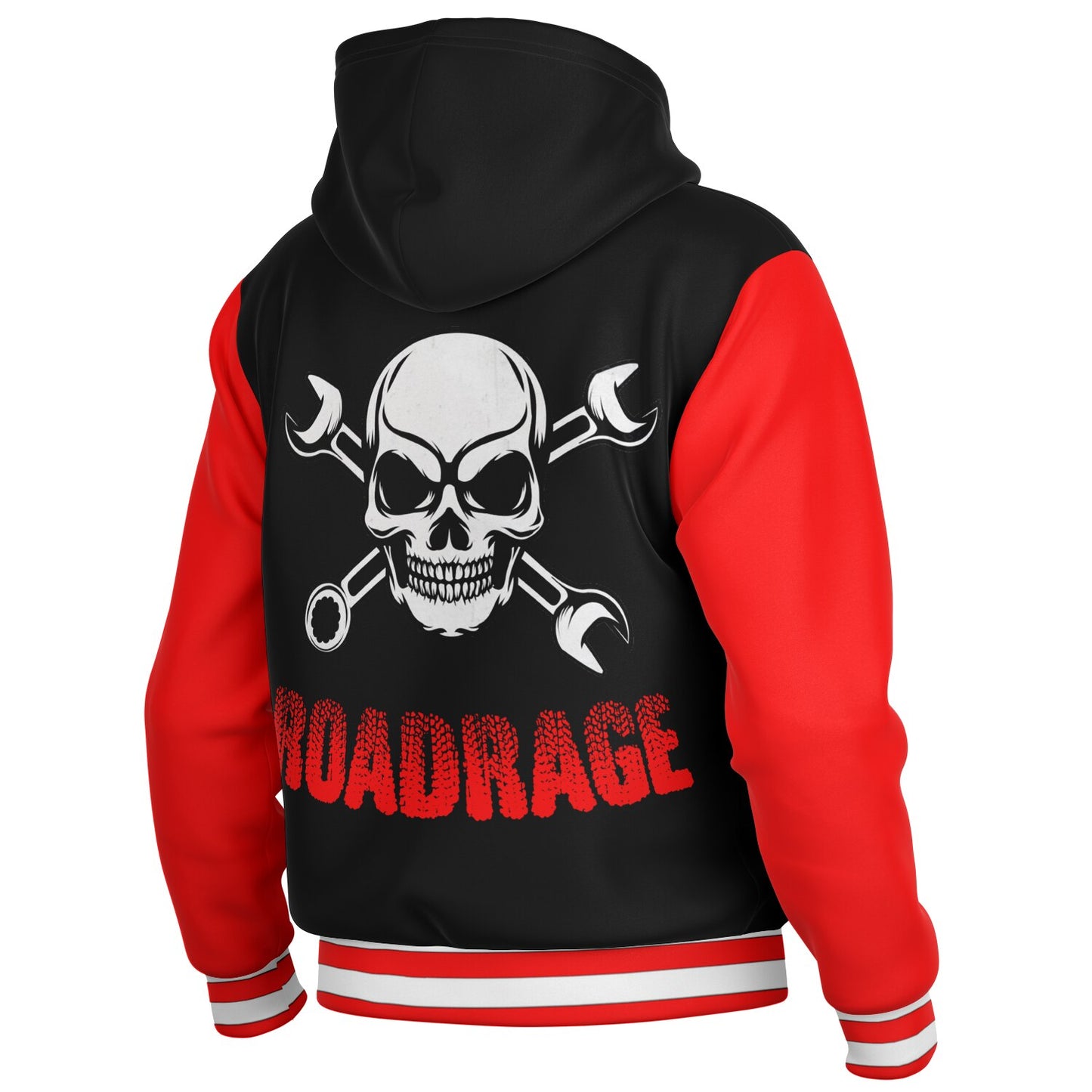 Roadrage Hooded Baseball Jacket