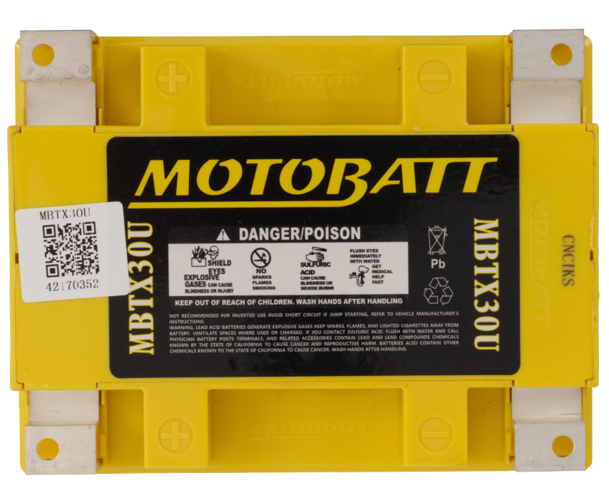 Motobatt Battery Quadflex AGM - MBTX30U