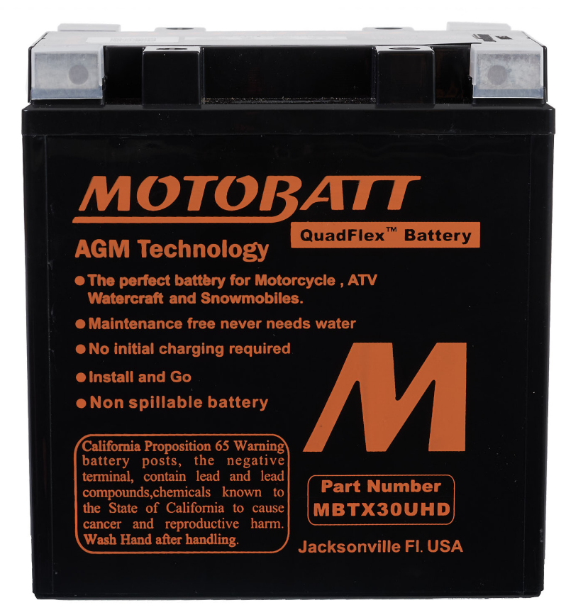 Motobatt Battery Quadflex AGM - MBTX30UHD