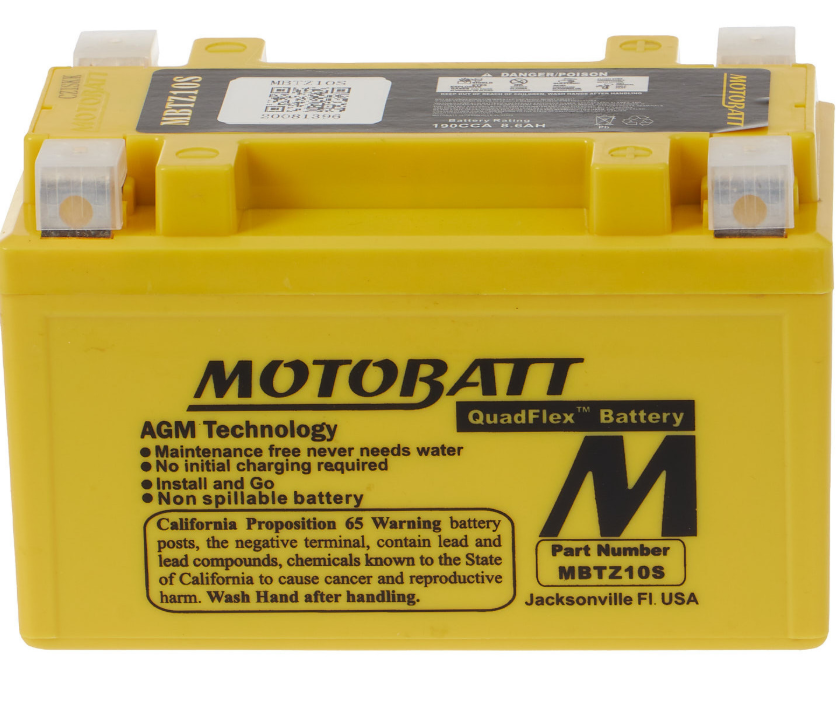 Motobat Battery Quadflex AGM n- MBTZ10S