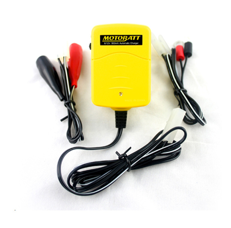 Motobatt Charger/Maintainer Baby Boy 6v/12v 500mA suits AGM & GEL batteries