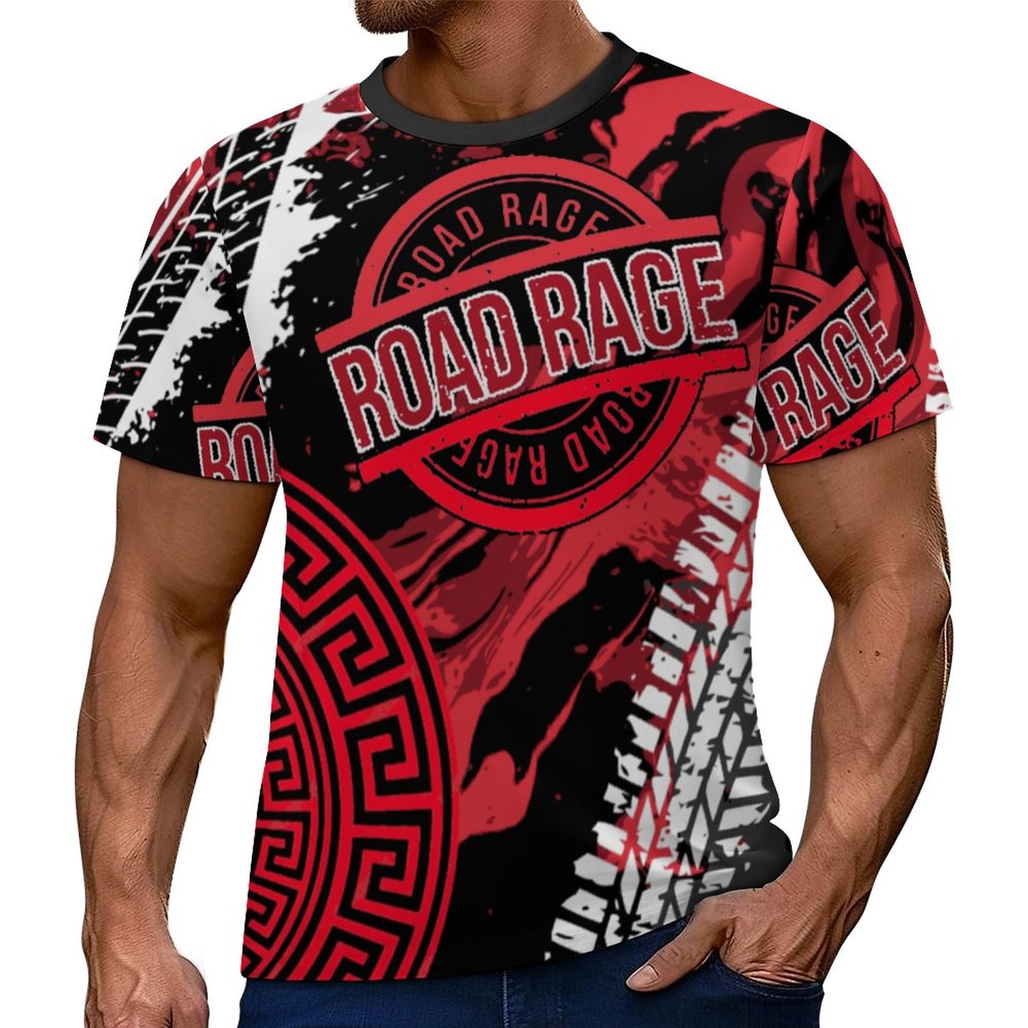 RoadRage Redline Men’s Graphic T-Shirt