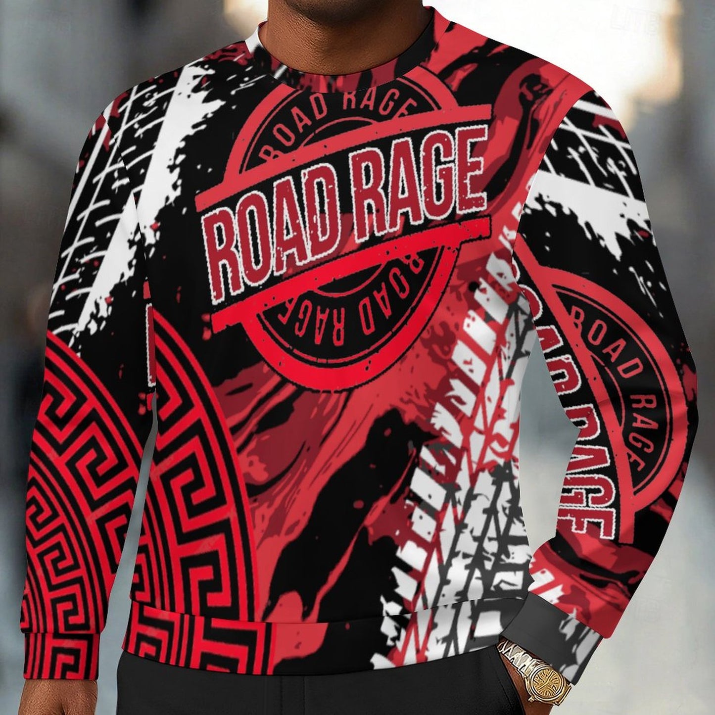 RoadRage Redline Men’s Pullover Hoodie