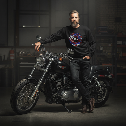 RoadRage “Wheel of Rides” Crewneck Sweatshirt