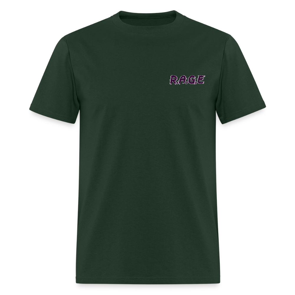 Hang On Tight! Passenger Instructions T-Shirt - forest green