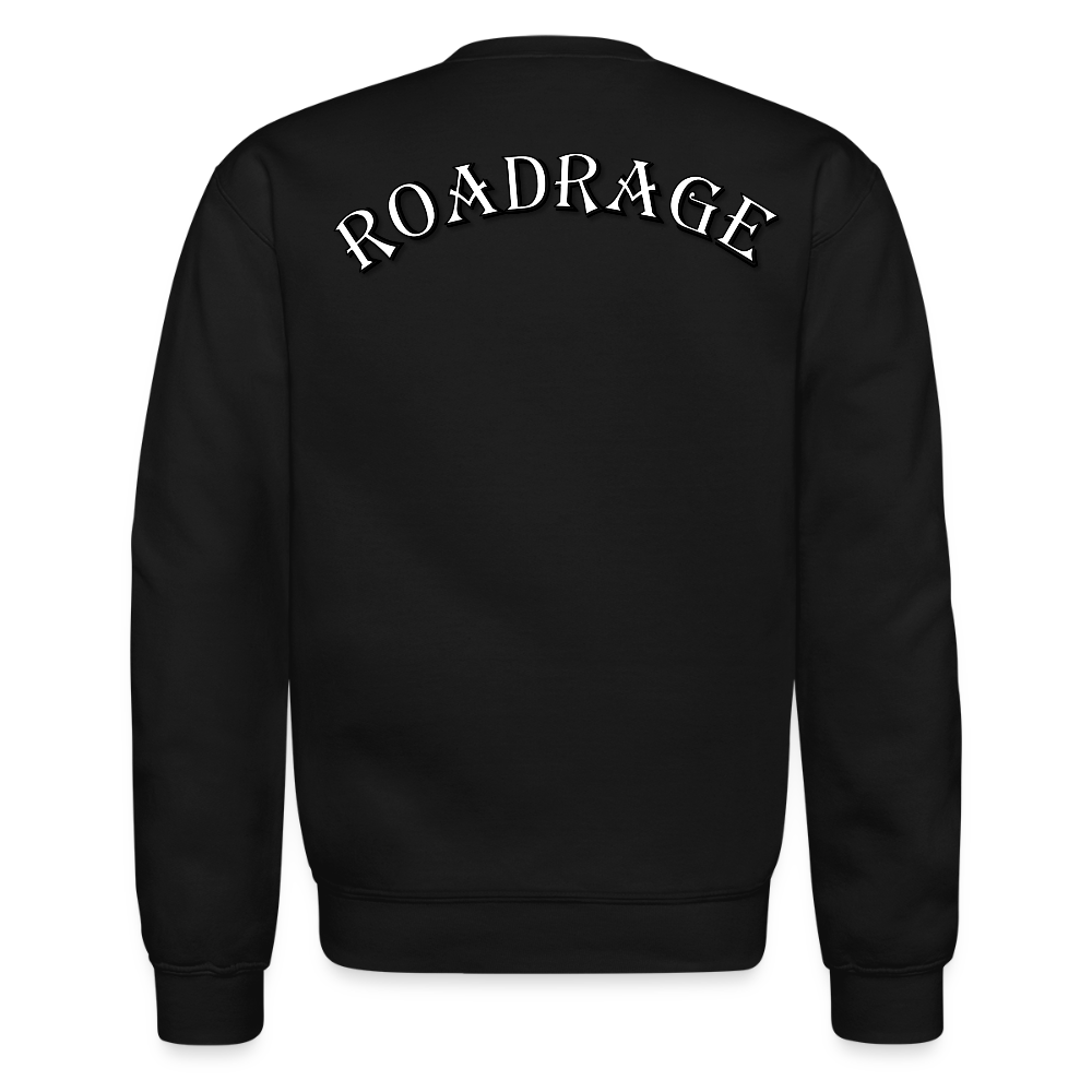 RoadRage “Wheel of Rides” Crewneck Sweatshirt - black