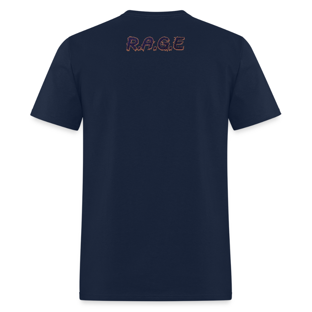 Men’s “Put Something Exciting Between Your Legs” T-Shirt - navy
