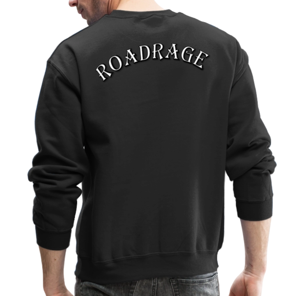 RoadRage “Wheel of Rides” Crewneck Sweatshirt - black