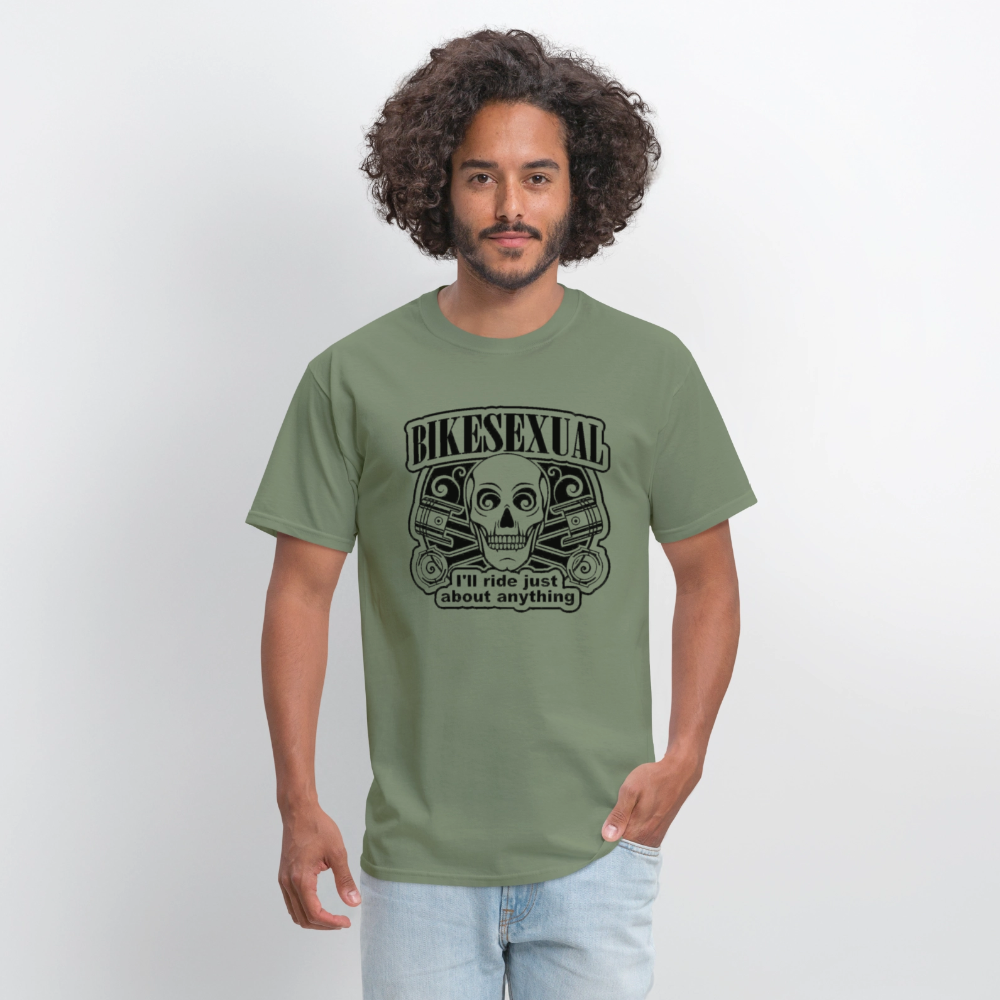 Bike Sexual T Shirt - military green
