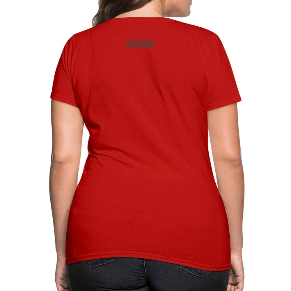 Because It’s Inappropriate to Use My Vibrator in Public – Women’s T-Shirt - red