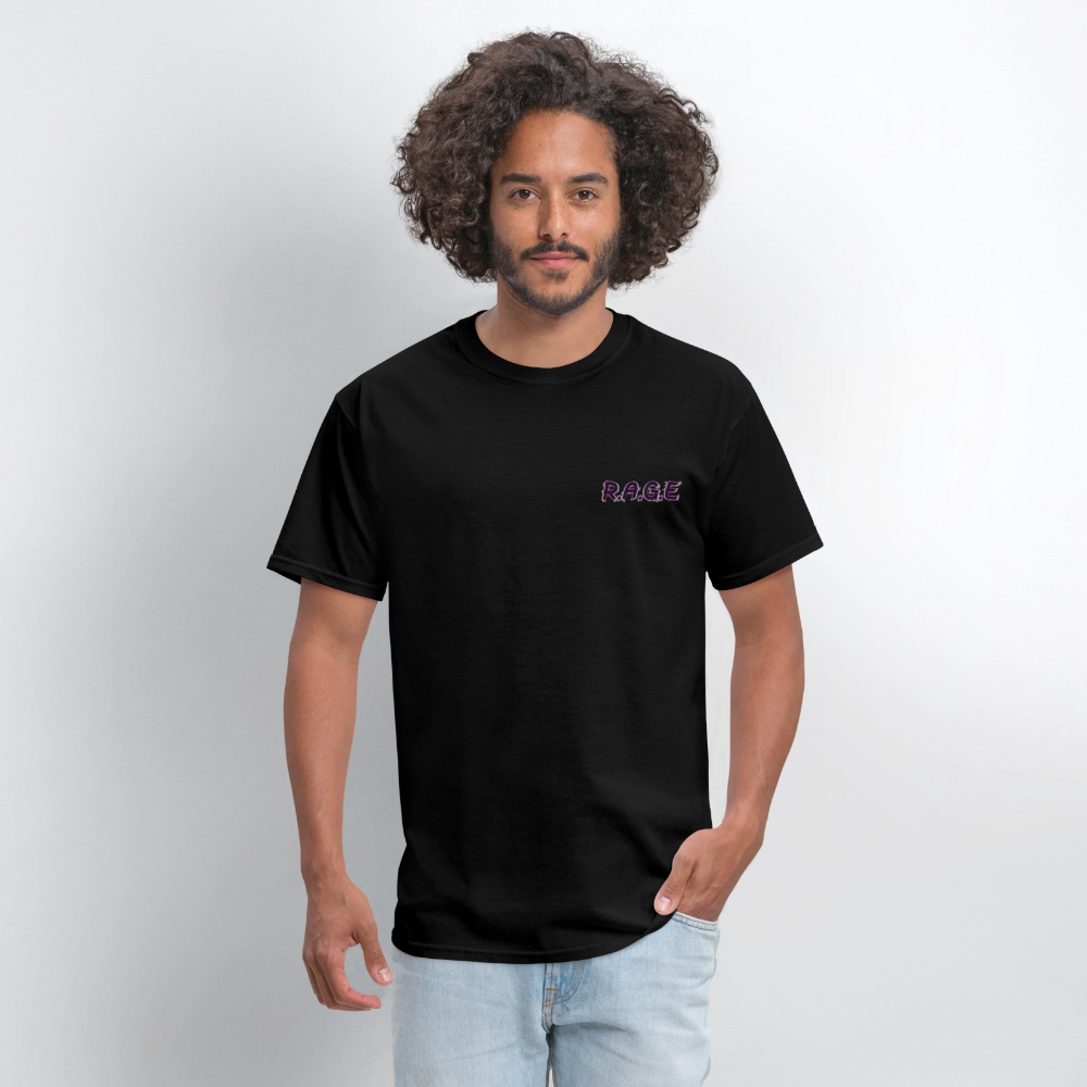 Hang On Tight! Passenger Instructions T-Shirt - black