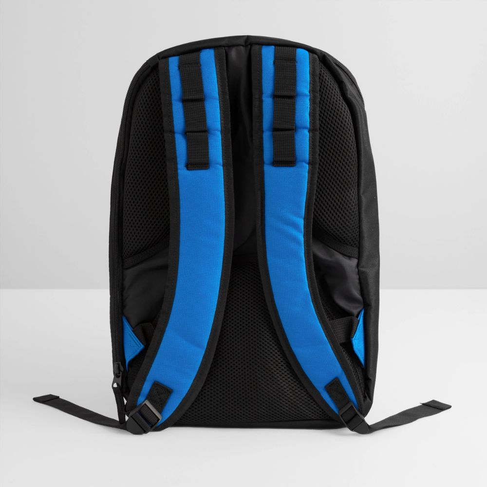 ROADRAGE “I DON’T HAVE ROADRAGE, YOU’RE JUST AN IDIOT” COMPUTER BACKPACK - royal blue