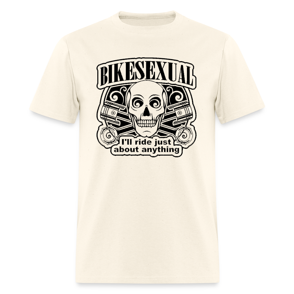 Bike Sexual T Shirt - sweet cream heather