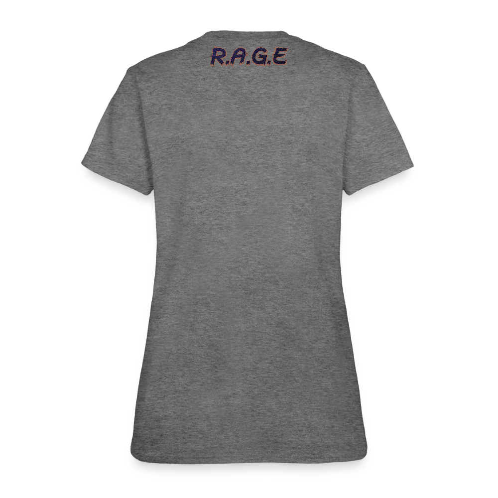 Women’s “Put Something Exciting Between Your Legs” T-Shirt - graphite heather