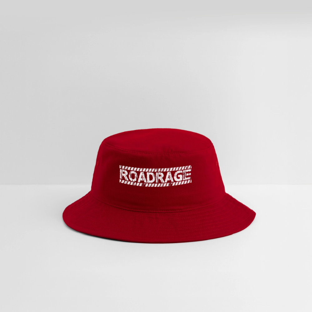 Red Biker Chick Roadrage Bucket Hat - red