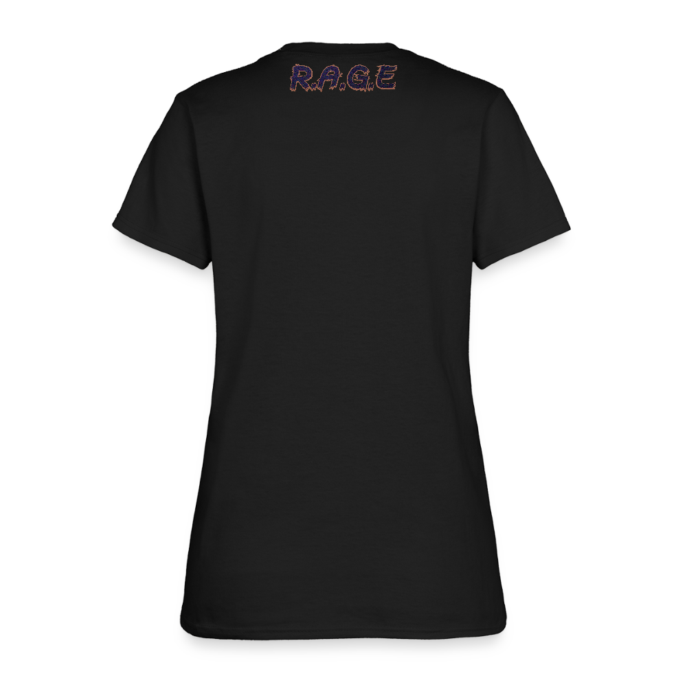 Women’s “Put Something Exciting Between Your Legs” T-Shirt - black