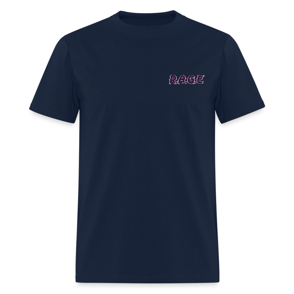 Hang On Tight! Passenger Instructions T-Shirt - navy
