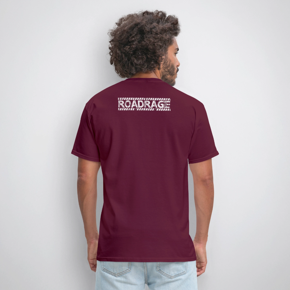 Sex, Tools & Horsepower T-Shirt - burgundy