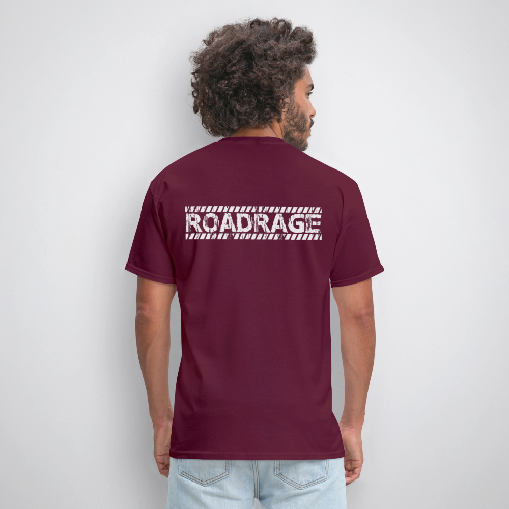 No Plans. No Maps. No GPS. Just Ride. T Shirt - burgundy