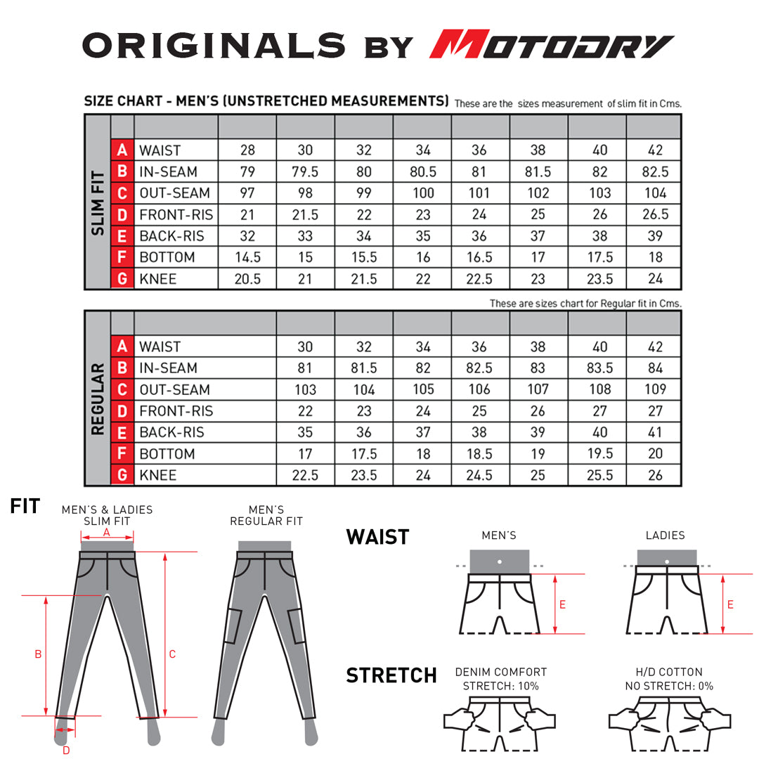 Motodry H/D Cotton Originals CE-A Jeans