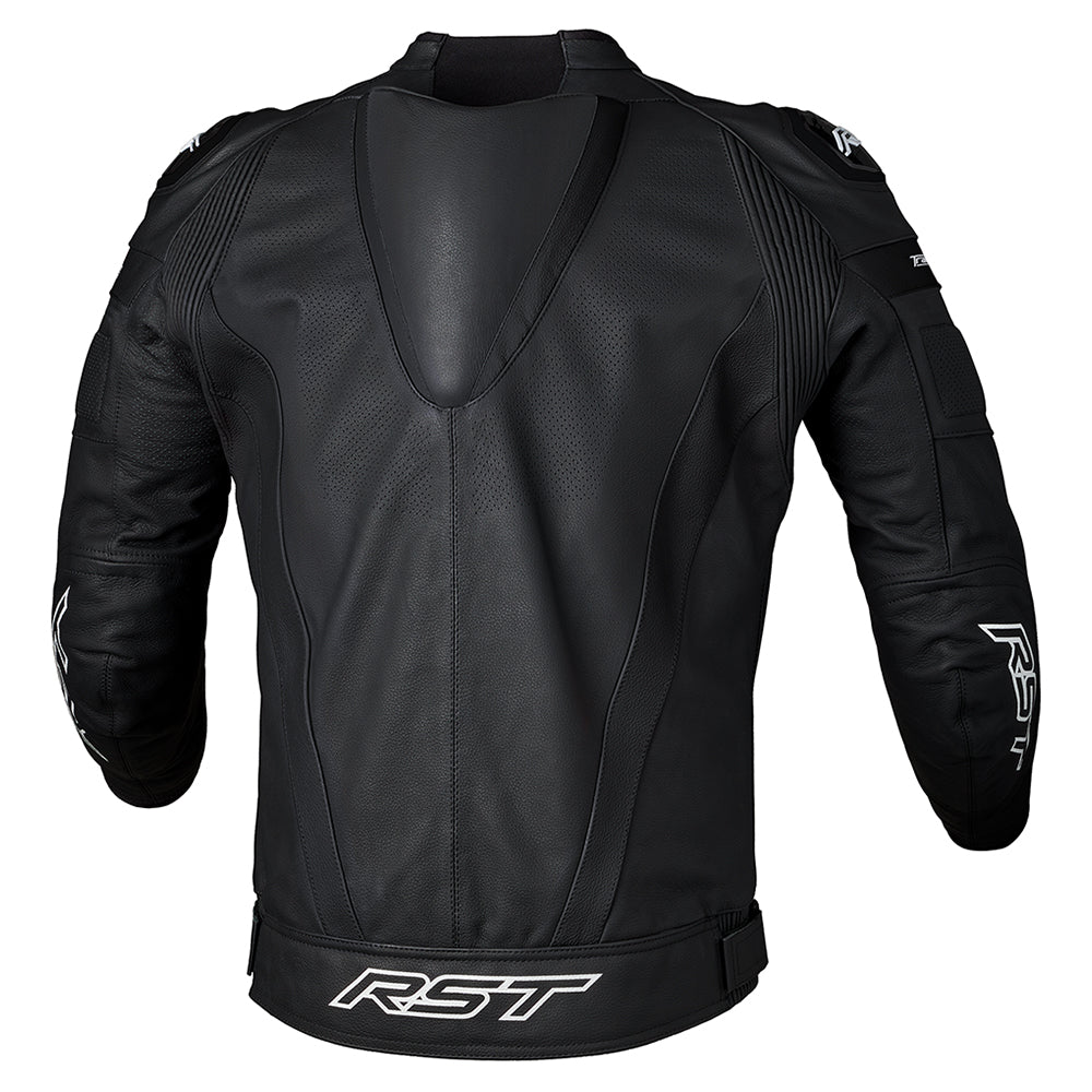 RST TRACTECH EVO 5 CE LEATHER JACKET [BLACK]
