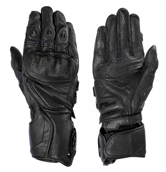 Ixon THUNDER AIR Glove Black - Sport Leather