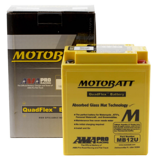 Motobatt Battery Quadflex AGM- MB12U