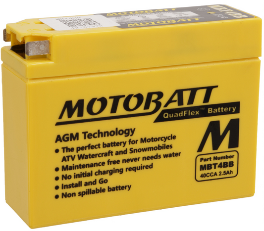 Motobatt Battery Quadflex AGM - MBT44BB