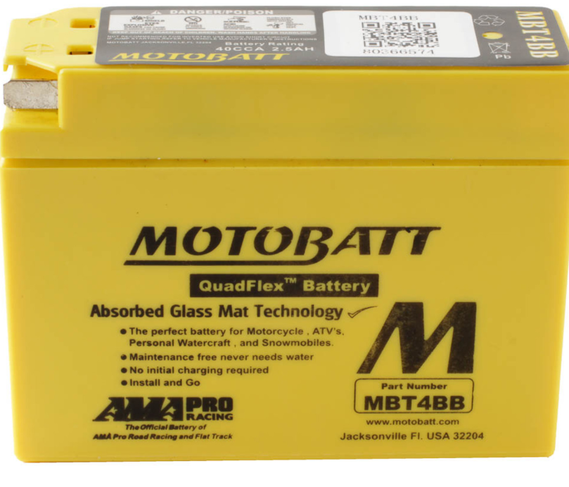 Motobatt Battery Quadflex AGM - MBT44BB