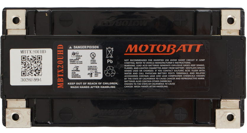 Motobatt Battery Quadflex AGM - MBTX20UHD