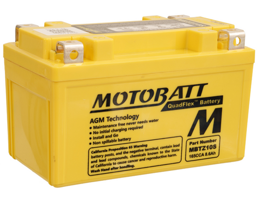 Motobat Battery Quadflex AGM n- MBTZ10S