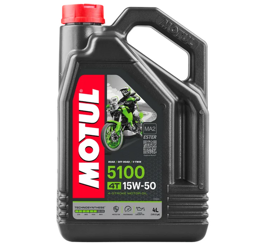 MOTUL OIL - 5100 4T 15W50 4L 104189