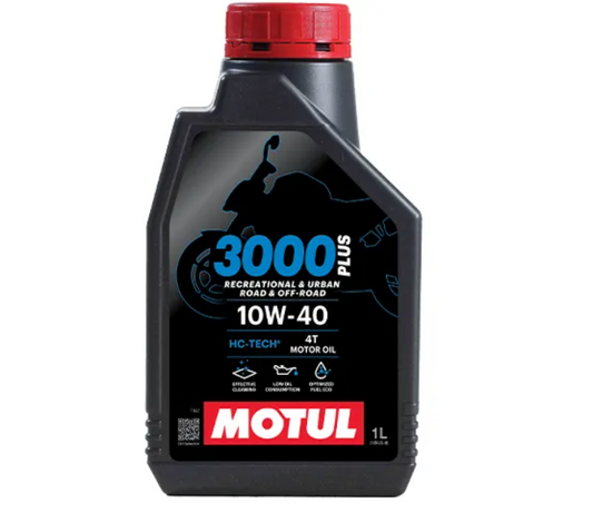 MOTUL OIL - 3000 PLUS 4T 10W40 1L