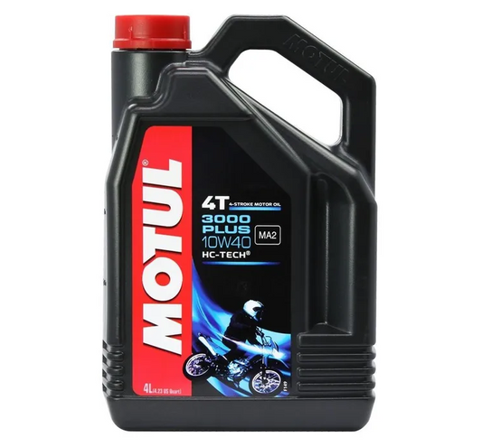 MOTUL OIL - 3000 PLUS 4T 10W40 4L
