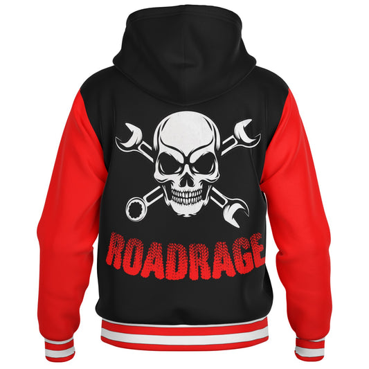 Roadrage Hooded Baseball Jacket