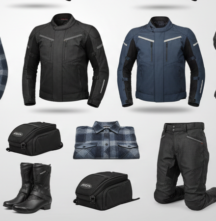 Helmets, Gloves, Jackets & More